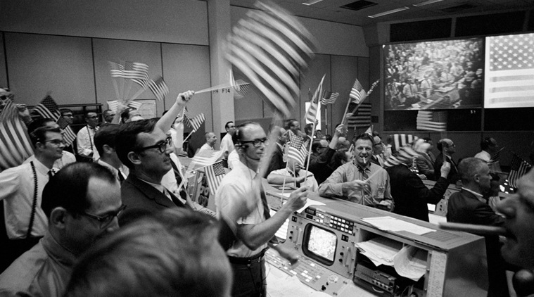 NASA, Apollo Mission, Apollo 11, Apollo Lunar mission, Moon landing, Apolo moon mission, Johnson Space Center, Gene Kranz, Neil Armstrong,  Neil Armstrong moon landing 50th anniversary, Moon Landing 5years ago, World news, Indian Express news