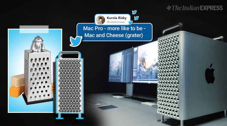 Apple's new Mac Pro makes for a terrible cheese grater, too