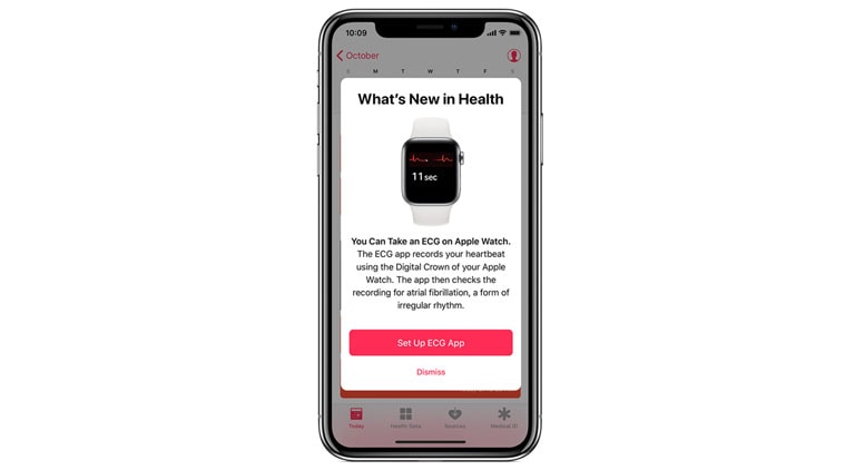 no ecg app on apple watch 4