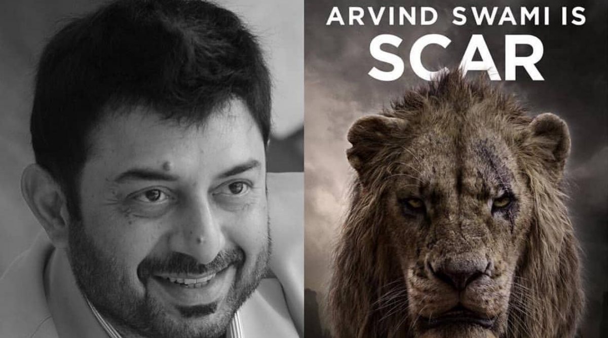 Arvind Swami To Voice Scar For The Lion King Tamil Version Entertainment News The Indian Express