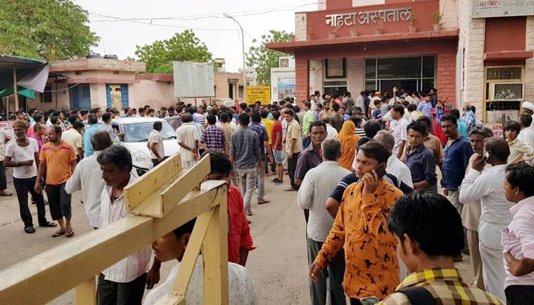 barmer pandal collapse, pandal collapse barmer, barmer pandal collapse death, ashok gehlot, rajasthan pandal collapse, pandal collapse barmer death, pm modi rajasthan pandal collapse, ashok gehlot, india news