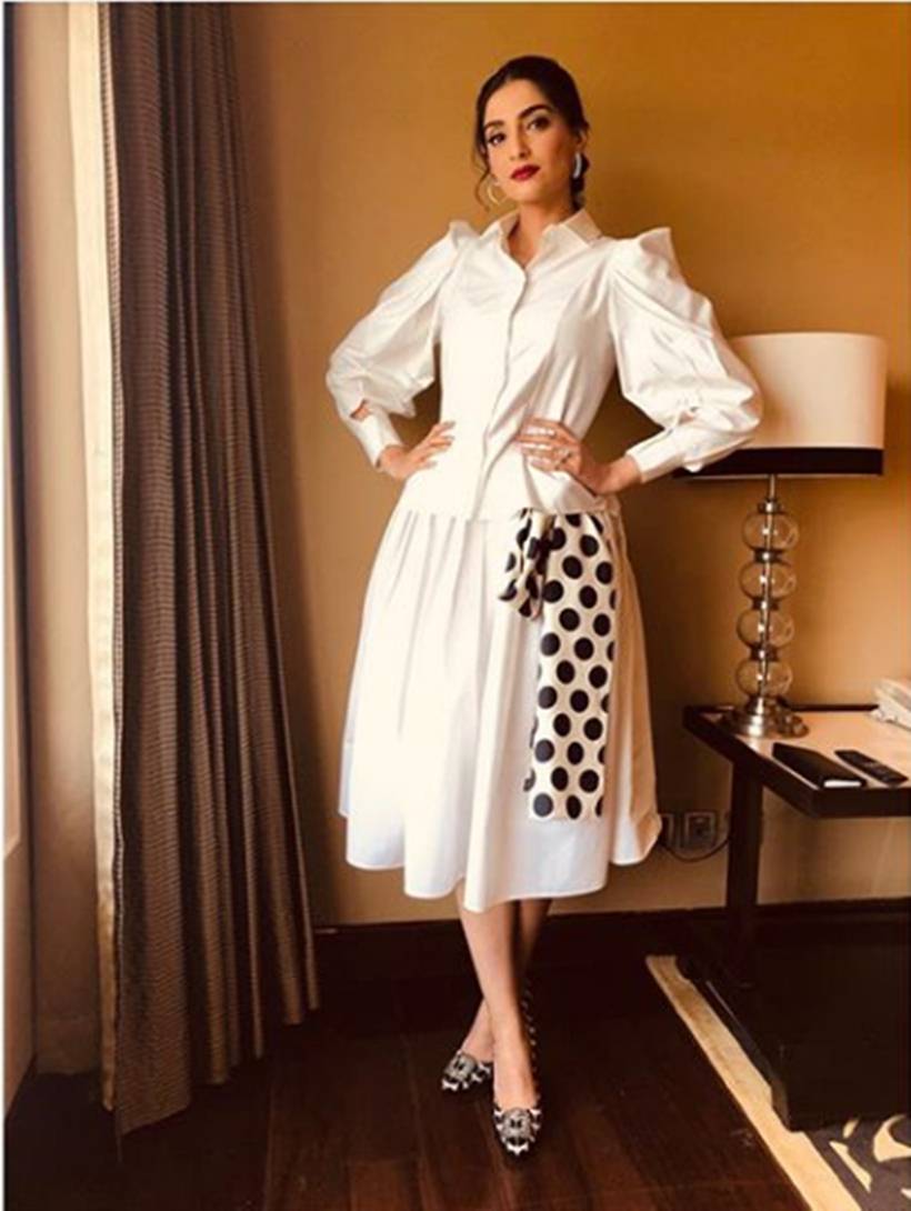 sonam kapoor, happy birthday sonam kapoor, sonam kapoor birthday, hbd sonam kapoor, sonam kapoor fashion, sonam kapoor fusion outfits, veerey d wedding, neerja sonam kapoor latest news, sonam kapoor latest photos, sonam kapoor updates, celeb fashion, bollywood fashion, indian express, indian express news, Sonam K Ahuja pictures, Sonam K Ahuja Cannes 2019, Happy Birthday Sonam Kapoor, indianexpress.com, indianexpressonline, rhea kapoor sonam kapoor, sonam kapoor in Sabyasachi, Birthday girl Sonam Kapoor, Anil Kapoor's daughter Sonam Kapoor, Sonam Kapoor style, celebrity birthdays,