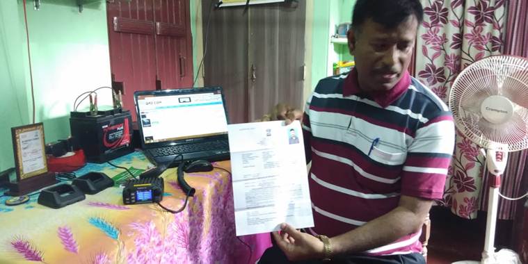 tripura government, tripura disaster management, biswajit saha, tripura police, ameteur radio station, ameteur radio station tripura, northeast news, Indian Express