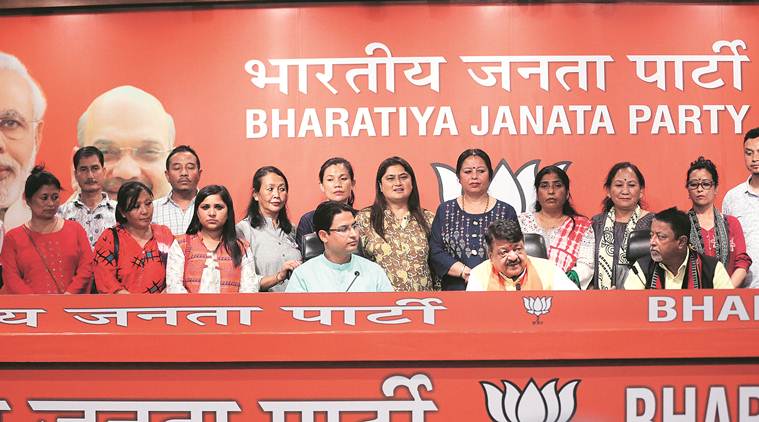 BJP, GJM, GJM councillors join BJP, GJM darjeeling councillors, west bengal BJP, india news,