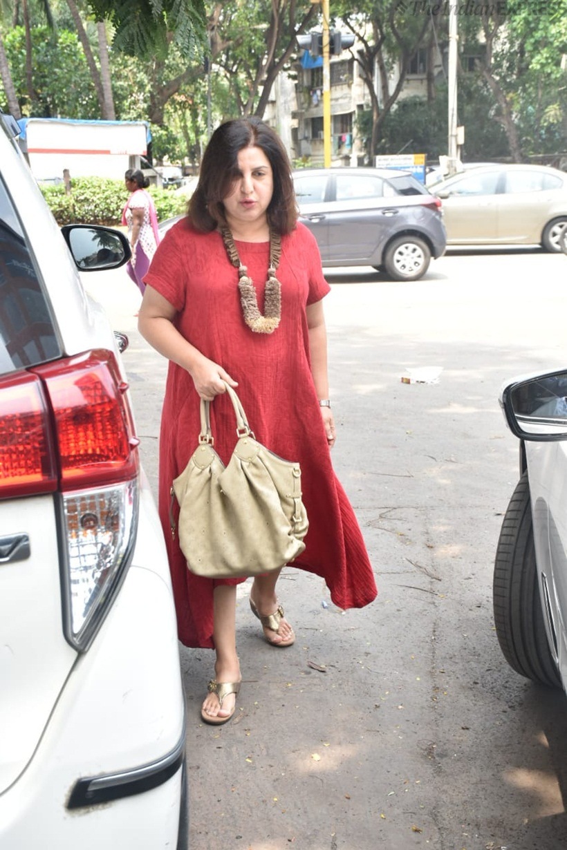 farah khan in mumbai