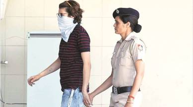 chandigarh road rage, chandigarh girl attack boy, chandigarh road rage video, chandigarh girl beating boy, girl attack boy, chandigarh news, indian express