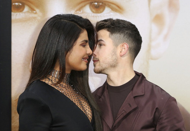 Xxx Priyanka Chopra Of India - Priyanka Chopra Jonas picks an unusual high-slit gown at Chasing Happiness  premiere | Lifestyle News,The Indian Express