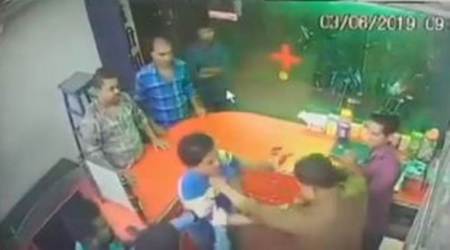 Caught on camera: Bihar BJP minister's brother thrashes chemist for not standing up