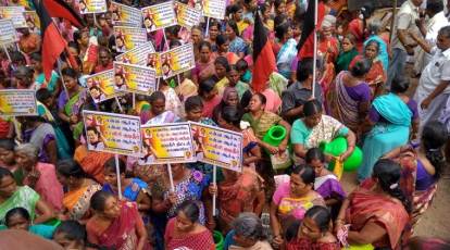 Thiruvananthapuram: Students protest against water crisis   Thiruvananthapuram: Students protest against water crisis