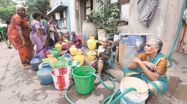 chennai water crisis, tamil nadu water crisis, water crisis in tamil nadu, water crisis in chennai, water crisis, chennai water shortage, india news, Indian Express