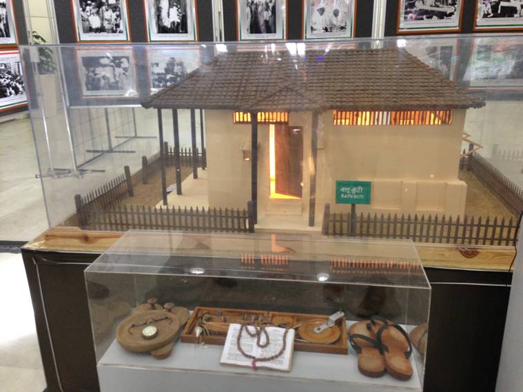 Gandhiana at Chennai International Airport makes heads turn