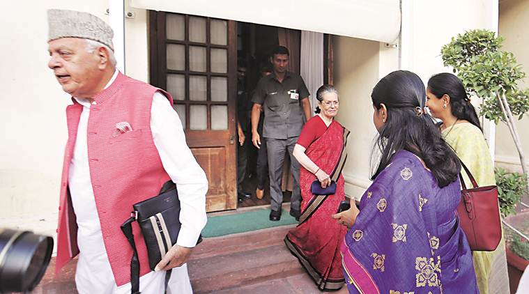 lok sabha, 17th Lok Sabha, 17th Lok Sabha updates, lok sabha news, narendra modi, Congress, Congress allies meeting, Parliament session, BJP lok sabha, indian express