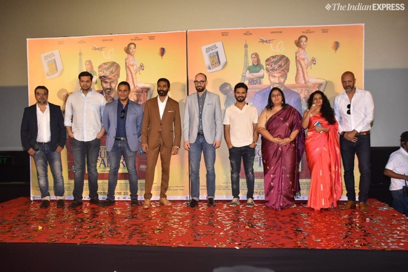 Dhanush, Dhanush films, The Extraordinary Journey of the Fakir, The Extraordinary Journey of the Fakir trailer, The Extraordinary Journey of the Fakir trailer launch, Dhanush news, Dhanush photos