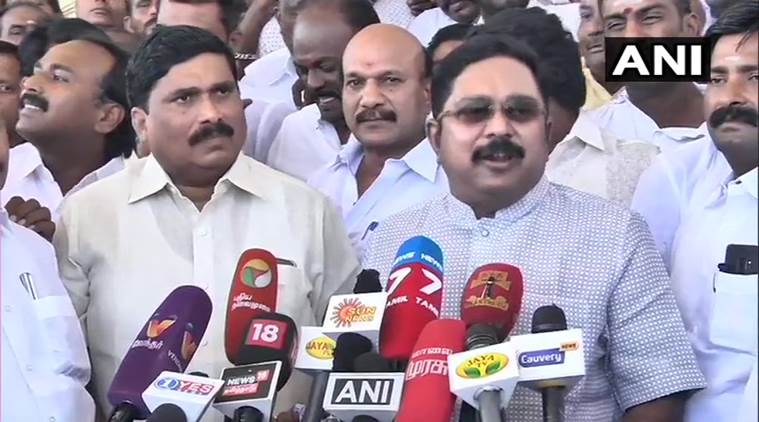ttv dhinakaran, thanga tamilselvan, tamilselvan ammk, tamilselvan joins dmk, dmk, dmk mk stalin, mk stalin dmk, vk sasikala, sasikala dhinakaran, india news, Indian Express