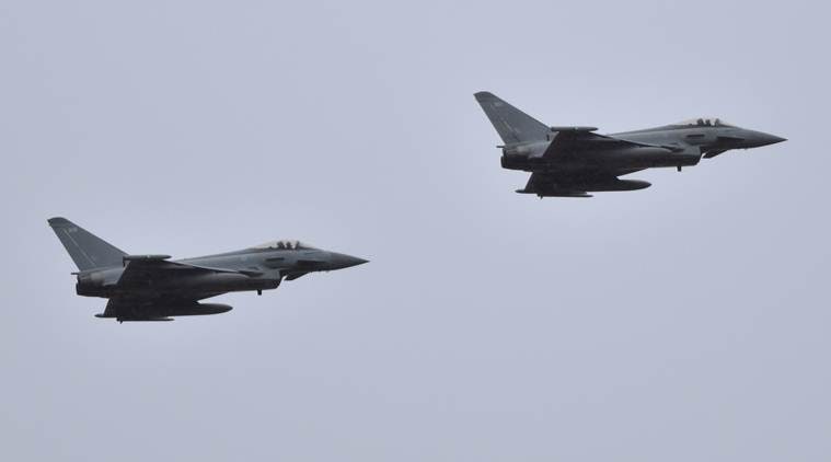 Two Eurofighters crash over eastern Germany, pilots eject | World News ...