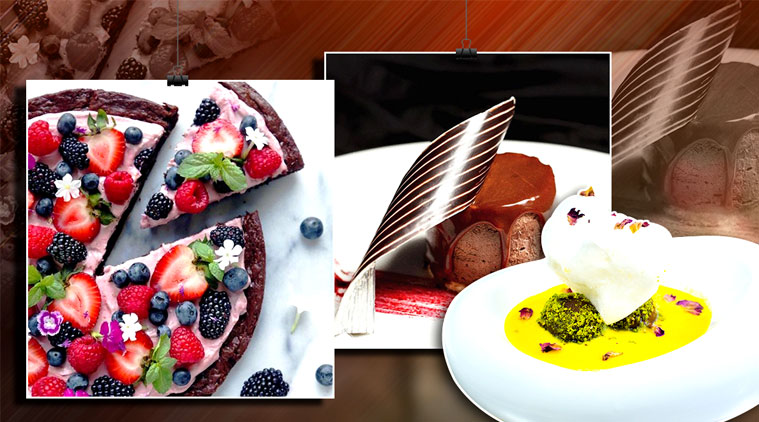 Mix berries, easy dessert recipes, simple dessert recipes, brownie pizza