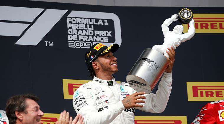 F1: Lewis Hamilton wins French GP to extend Mercedes' unbeaten run