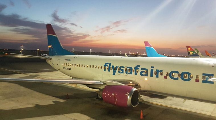 south africa, flysafair aircraft, flysafair plane, abandoned foetus, abandoned foetus flysafair plane, abadoned foetus plane, abandoned foetus plane toilet, abandoned foetus south africa, world news, indian express