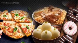 Uber Eats, Uber Eats report, new cravings report, The Eats Cravings Report 2019, indianexpress.com, indianexpressonline, indianexpressnews, indianexpress, pizza indians, spicy pizzas report, uber eats report on Indians food preferences, food habits indians, new report, biryani love, pizza love, coffee with no sugar, no onion no garlic demand, jains love for food, indian food, western food, jain food, sweet tooth cravings, sweet tooth indian sweets, ras malai love, ice cream flavours indians like, binge-watching, food habits that indians have, food cravings, midnight cravings,