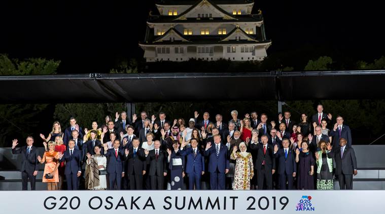 G20 Summit, G20 summit highlights, G20 summit meetings, Paris agreement, climate change, US China trade talks, Osaka Summit, Narendra Modi, US President, Xi Jinping, China, World news, Indian Express