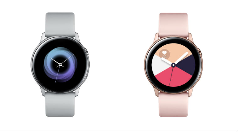 Samsung Galaxy Watch Active, Galaxy Fit and Fit e fitness trackers