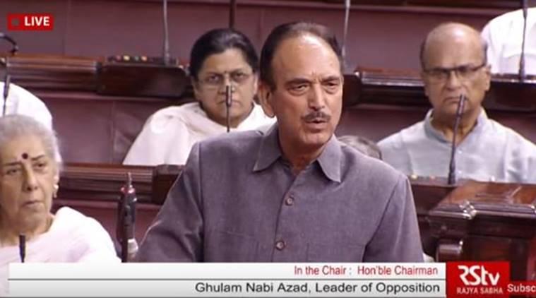 Parliament, Parliament today, Parliament today highlights, Budget session, J&K reservation amendment bill, Lok Sabha, Rajya Sabha, monsoon session of parliament, parliament monsoon session, Amit Shah, ghulam nabi azad, India news, Indian express