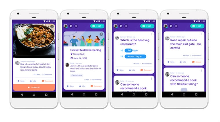 google, google neighbourly, neighbourly, google neighbourly app, neighbourly app, google neighbourly update, google neighbourly app update, four new features, photos, polls, events, tips
