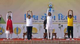 Yoga, Yoga day, Gujarat, Gujarat news, Gujarat Yoga day, Yoga Gujarat, Gujarat Yoga promotion, Vijay Rupani Yoga, Yoga Vijay Rupani, Indian Express