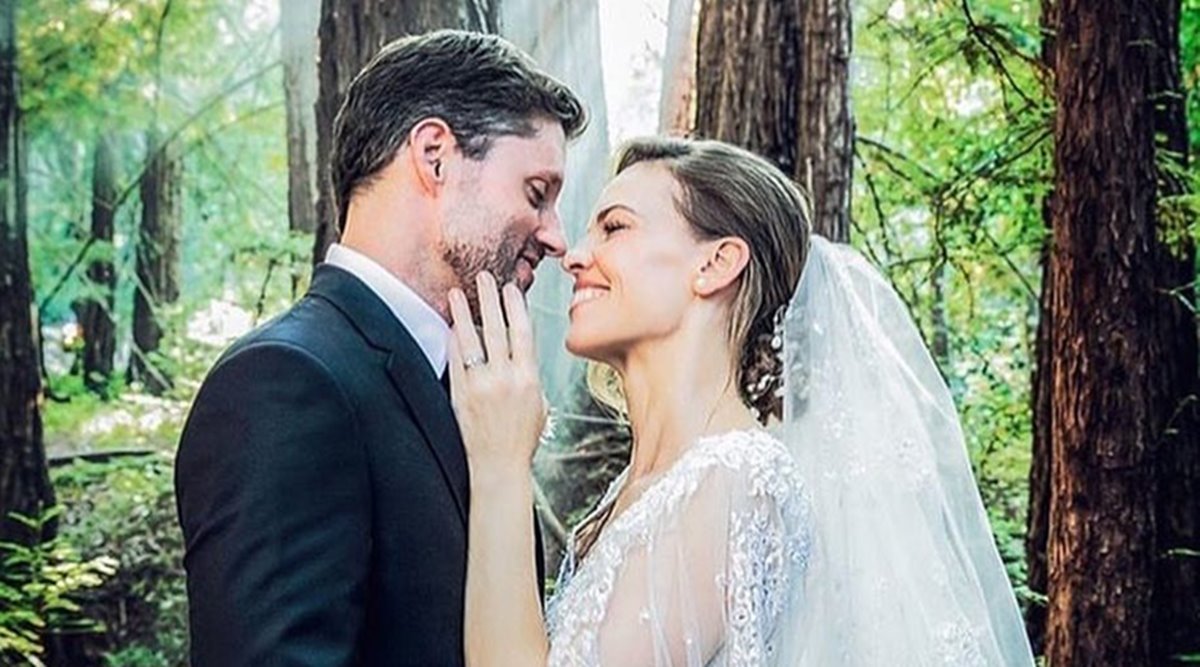 Hilary Swank e philip schneider foto