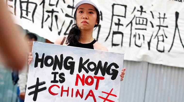 Hong Kong, Hong Kong protest, Hong Kong extradition law, extradition law Hong Kong, Hong Kong news, Indian Express, latest news