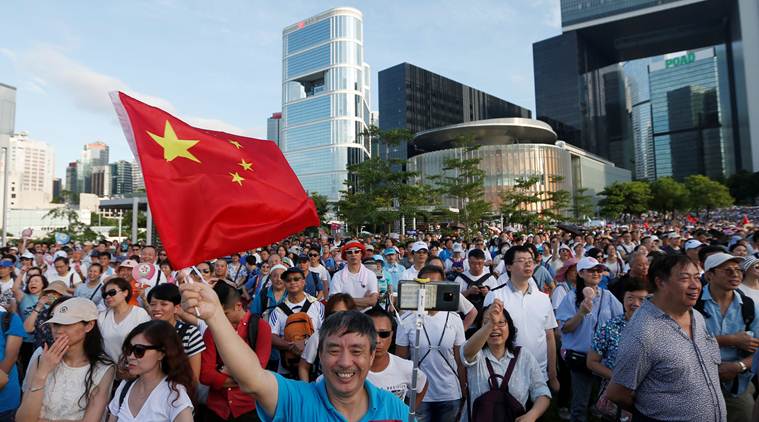 Hong Kong, Hong Kong protest, Hong Kong China, China Hong Kong, Hong Kong extradition, Extradition Hong Kong bill, Hong Kong extradition bill, Indian Express, latest news
