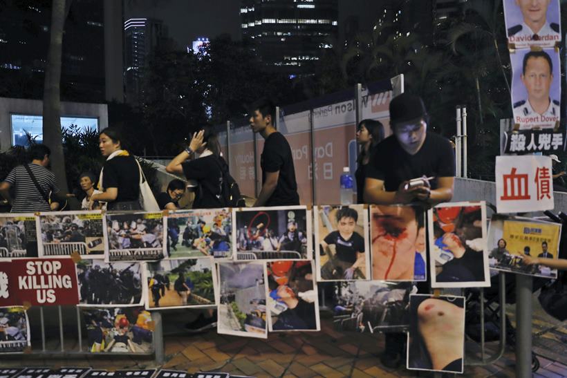 Hong Kong, Hong Kong protest, hong kong protest photos, Hong Kong news, Hong kong protest news, protest Hong Kong, Carrie Lam, Carrie Lam Hong Kong, Hong Kong Carrie Lam, Carrie Lam news, Hong kong black protest, Carrie Lam step down, Carrie Lam resignation, world news, indian express, latest news