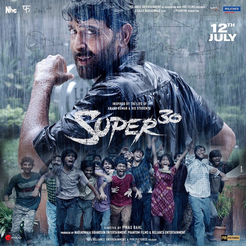 hrithik roshan super 30 poster