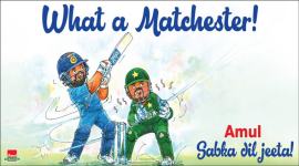 india vs pakistan, icc world cup 2019, ind vs pak, ind pak score, india pak match amul cartoon, latest amul cartoon, rohit sharma, sarfaraz ahmed, sarfaraz ahmed yawn, viral news, indian express