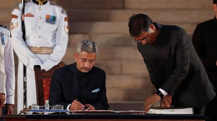 Now in external affairs minister, S Jaishankar faces a little diplomacy within
