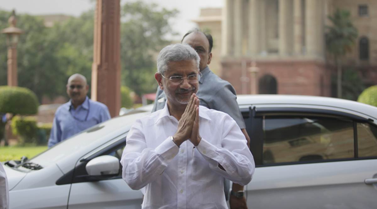 Now in external affairs minister, S Jaishankar faces a little diplomacy within