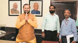 javadekar Javadekar takes I&B charge: Press freedom is essence of democracy