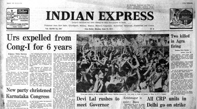 Congress, Devaraj Urs, Devaraj Urs Karnataka Congress, Mizoram curfew 1979, 1979 Saitual curfew, Indian Express, latest news