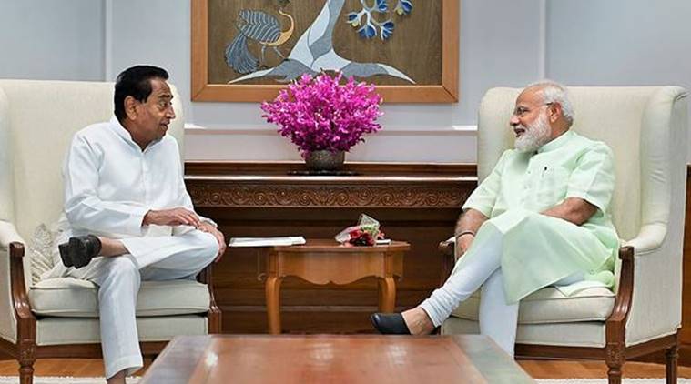 kamal nath, kamal nath narendra modi, kamal nath modi, cm kamal nath, madhya pradesh cm kamal nath, mp cm kama nath, chief minister kamal nath, pm modi, modi, narendra modi, cm kamalnth pm modi, kamal nath meets modi, madhya pradesh, narendra modi madhya pradesh, mp, indian express news