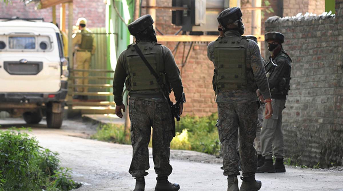 Budgam encounter, Jammu and kshmir, kashmir encounter, J&K encounter, J&K police, Militant killed in budgam, India news, Indian express