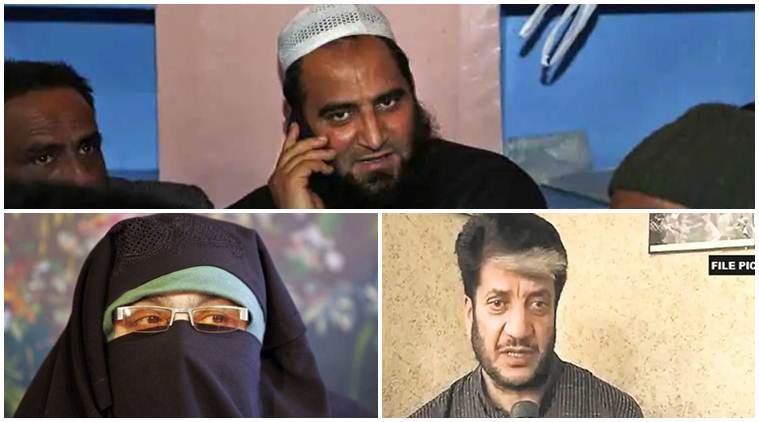Asiya Andrabi, Shabir Shah, Masarat Alam, kashmir separatists, nia 