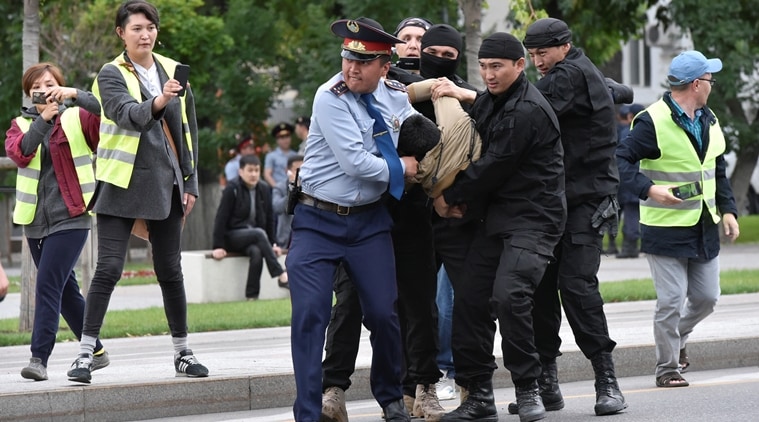 Nearly 1,000 Kazakhs detained over protests - authorities