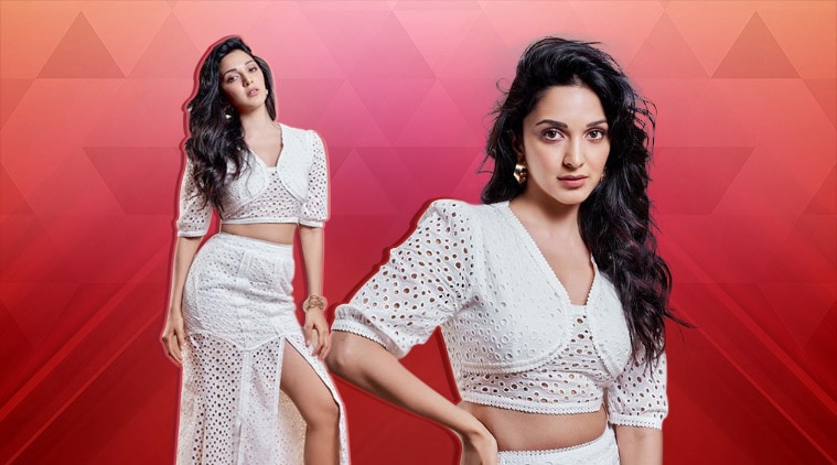 kiara advani in white shirt in kabir singh