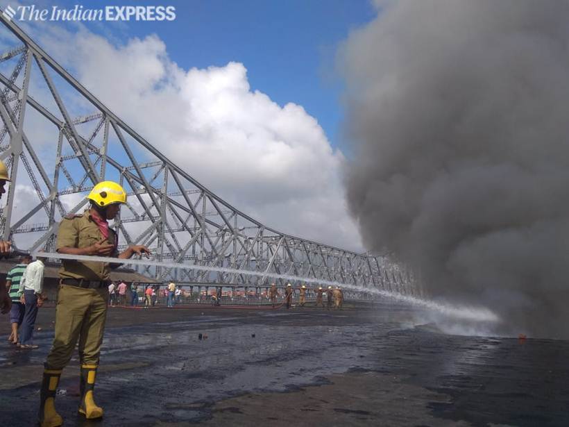 Kolkata fire: Massive blaze at chemical factory near Howrah bridge; no casualties