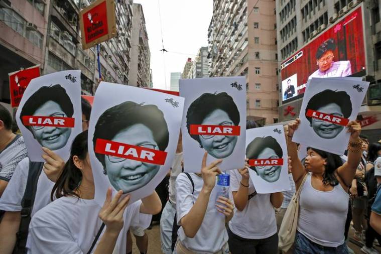 Hong Kong protests, Hong Kong extradition bill protests, Hong Kong, Extradition bill with China, China extradition bill, Hong Kong tear gas, protests in hong kong, hong kong umbrella protest, world news
