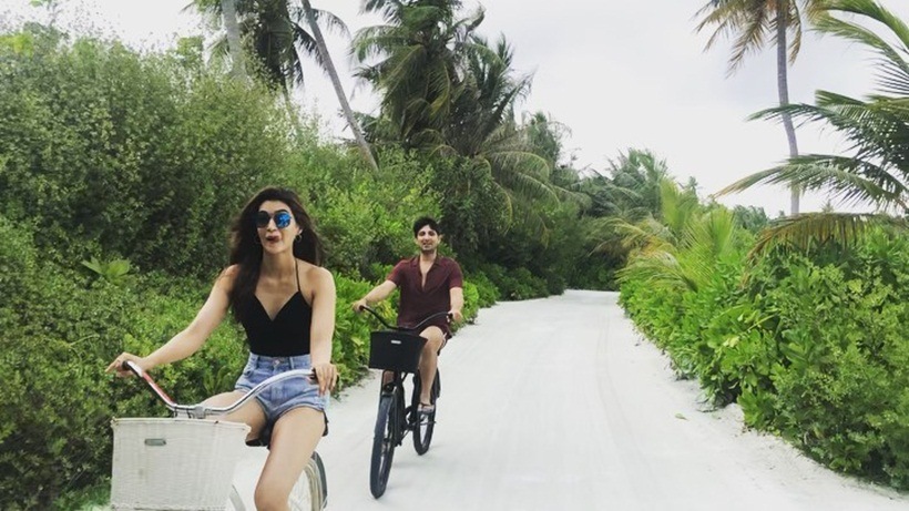kriti sanon in maldives