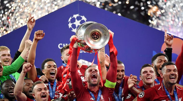 Liverpool beat Tottenham Hotspur 2-0 to secure sixth European crown ...