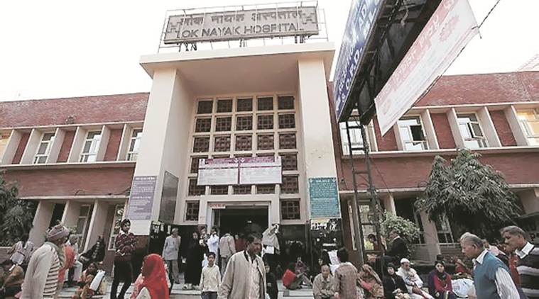 Delhi, Delhi news, health department, lok nayak hospital, delhi govt lok nayak hospital, cbi, cbi search lok nayak hospital, Indian Express