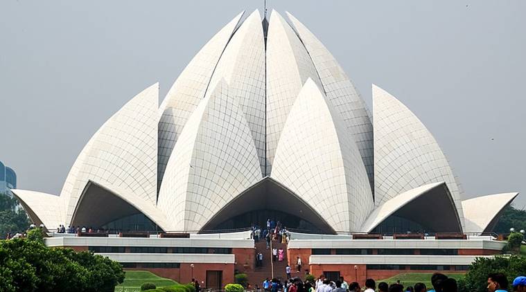 lotus temple construction