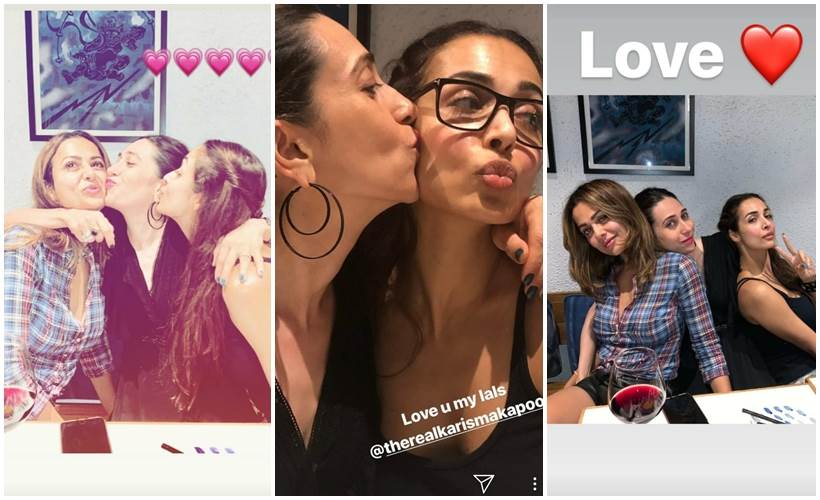 Malaika Arora, Karisma Kapoor, Amrita Arora